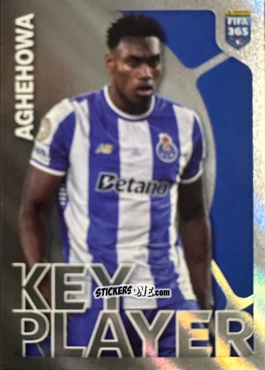 Sticker Samu Aghehowa (Key Player) - Fifa 365 2026 n. 399 - Panini