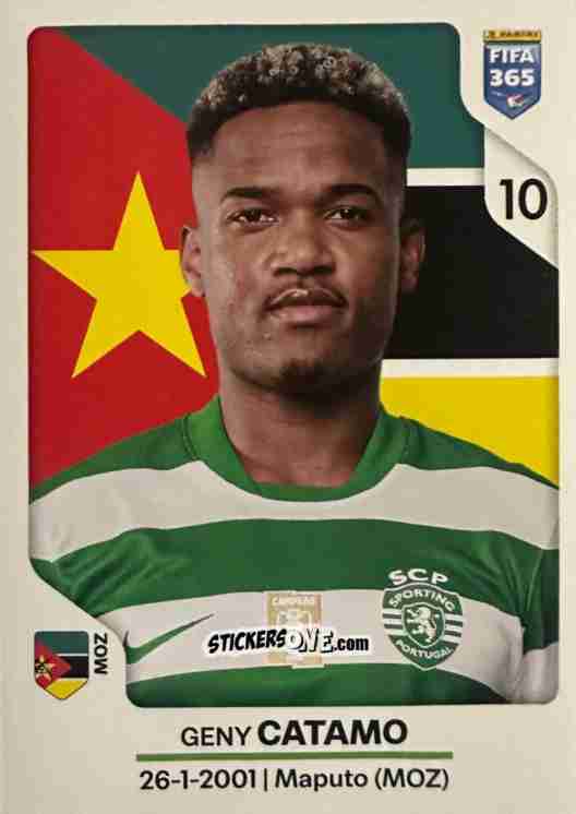 Figurina Geny Catamo - Fifa 365 2026 n. 416 - Panini