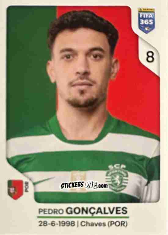 Cromo Pedro Gonçalves - Fifa 365 2026 n. 419 - Panini