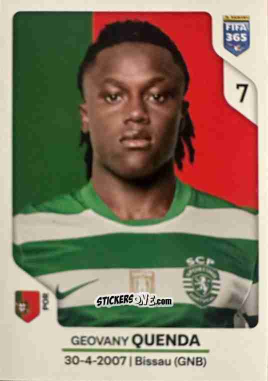 Sticker Geovany Quenda - Fifa 365 2026 n. 420 - Panini