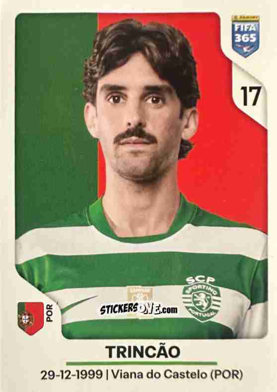 Figurina Francisco Trincão - Fifa 365 2026 n. 421 - Panini