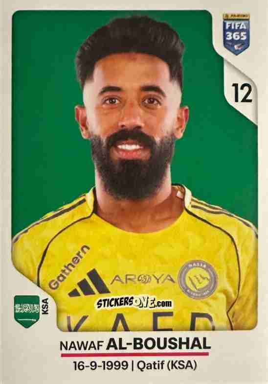 Figurina Nawaf Al-Boushal - Fifa 365 2026 n. 425 - Panini