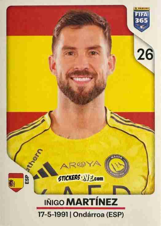 Figurina Íñigo Martínez - Fifa 365 2026 n. 427 - Panini