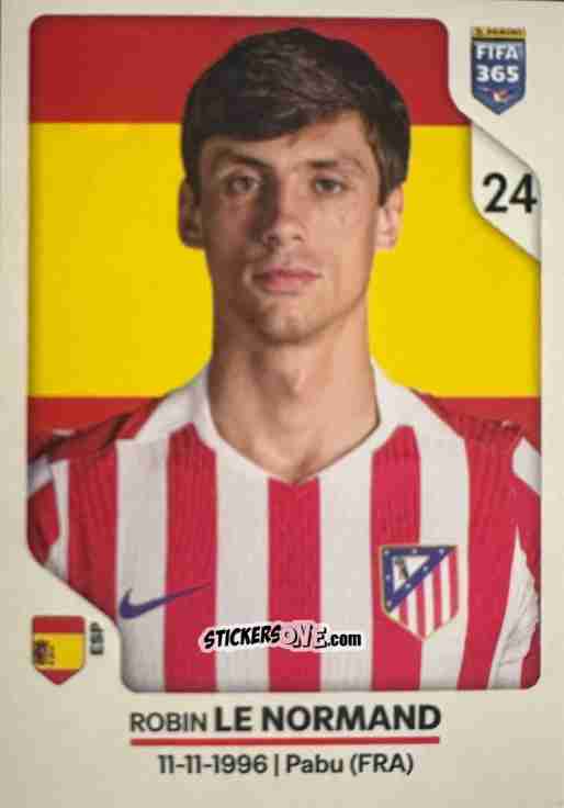 Cromo Robin Le Normand - Fifa 365 2026 n. 442 - Panini