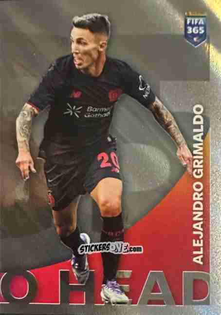Figurina Alejandro Grimaldo (Bayer 04 Leverkusen) - Fifa 365 2026 n. 470 - Panini