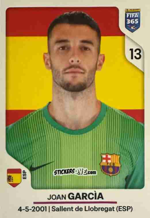 Sticker Joan García - Fifa 365 2026 n. 477 - Panini