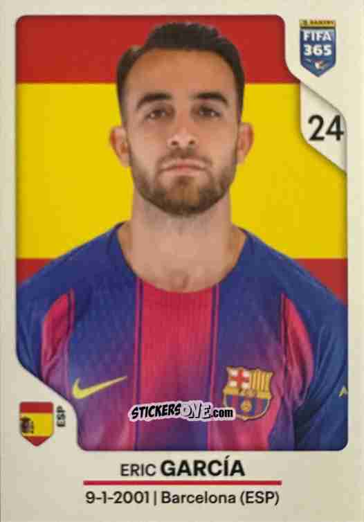 Sticker Eric García - Fifa 365 2026 n. 480 - Panini
