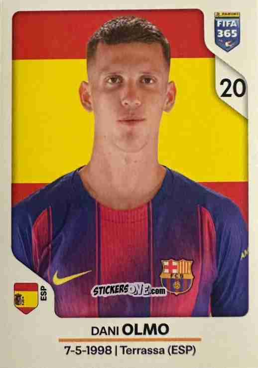 Figurina Dani Olmo - Fifa 365 2026 n. 487 - Panini