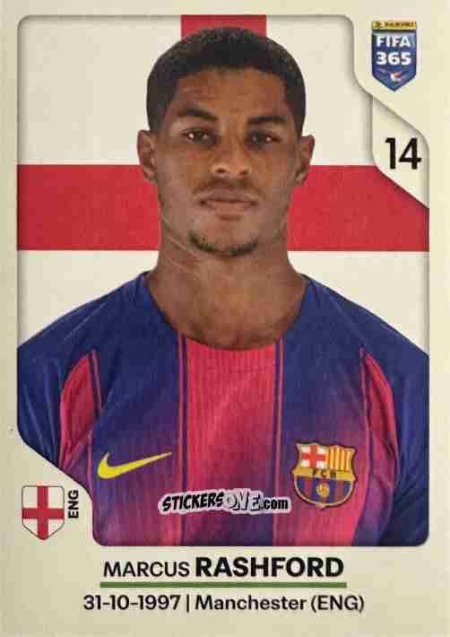 Sticker Marcus Rashford - Fifa 365 2026 n. 488 - Panini