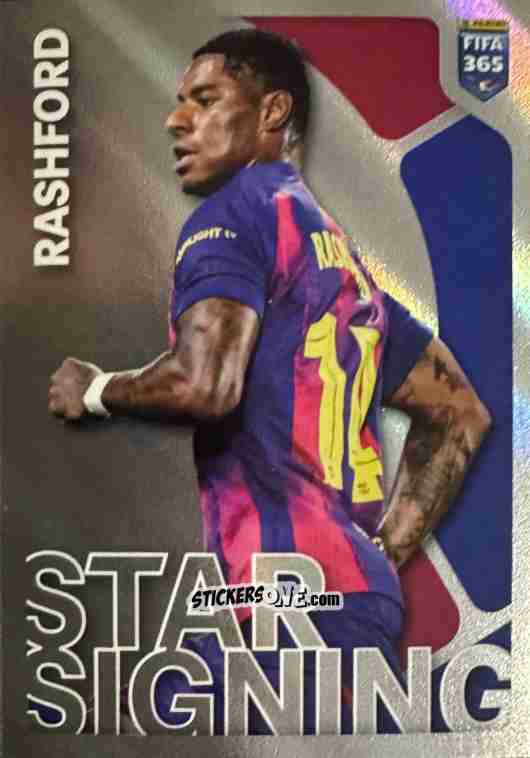 Sticker Marcus Rashford (Star Signing) - Fifa 365 2026 n. 490 - Panini