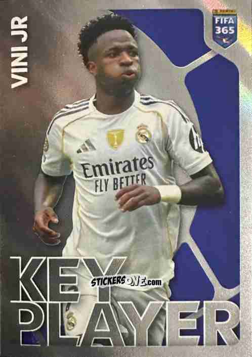 Cromo Vinicius Júnior (Key Player) - Fifa 365 2026 n. 507 - Panini