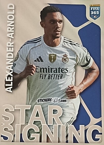 Sticker Trent Alexander-Arnold (Star Signing) - Fifa 365 2026 n. 508 - Panini