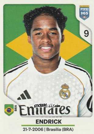 Cromo Endrick - Fifa 365 2026 n. 511 - Panini