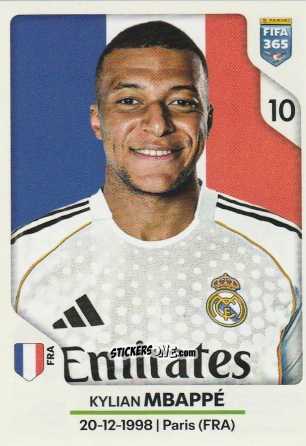 Figurina Kylian Mbappé - Fifa 365 2026 n. 512 - Panini
