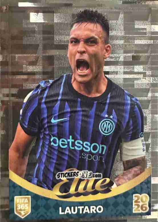 Cromo Lautaro Martínez (Internazionale Milano) - Fifa 365 2026 n. 517 - Panini