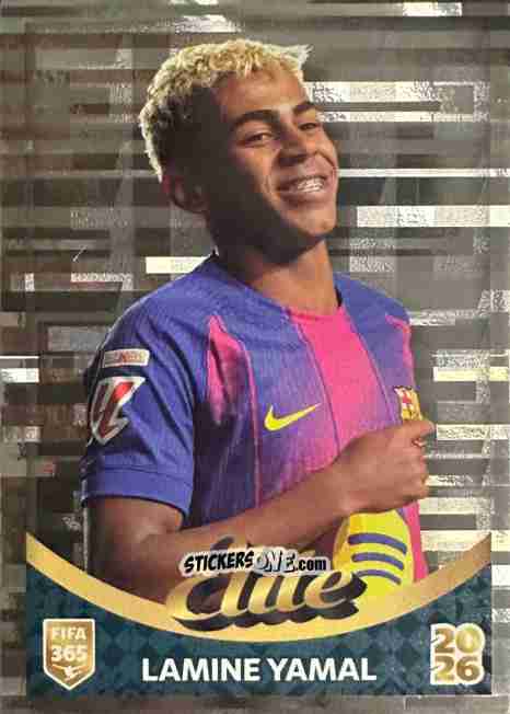 Cromo Lamine Yamal (FC Barcelona) - Fifa 365 2026 n. 522 - Panini