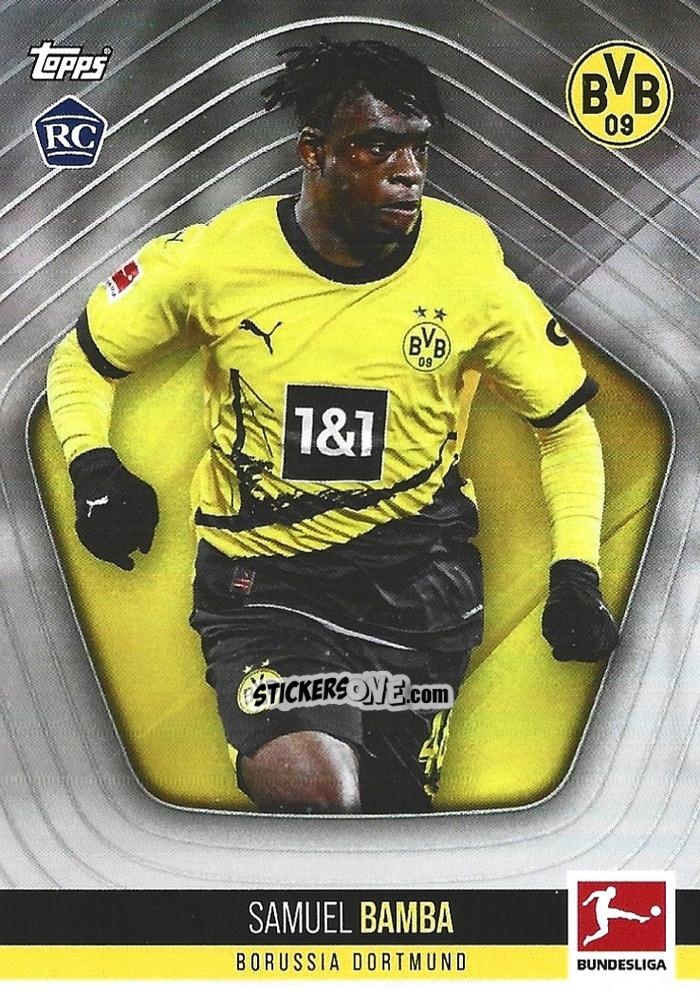 Figurina Samuel Bamba - Bundesliga Stars Of The Season 2023-2024 n. 3 - Topps