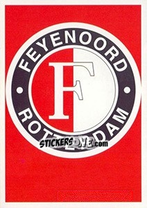 Sticker Emblem - Feyenoord 2000-2001 - Panini