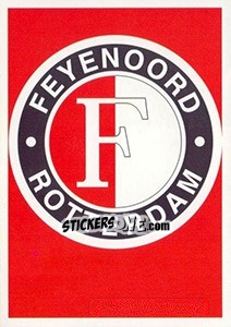 Sticker Emblem - Feyenoord 2000-2001 n. 1 - Panini