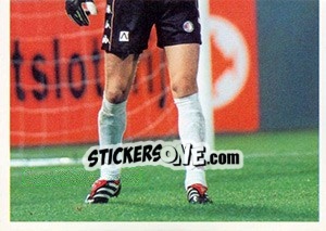 Sticker Jerzy Dudek in game - Feyenoord 2000-2001 n. 7 - Panini