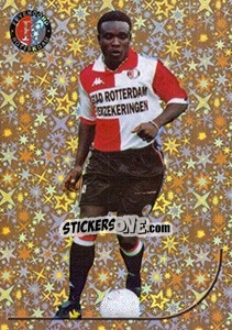 Sticker Christian Gyan in action - Feyenoord 2000-2001 - Panini