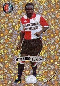 Sticker Christian Gyan in action - Feyenoord 2000-2001 n. 13 - Panini