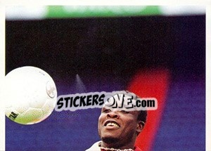 Sticker Christian Gyan in game - Feyenoord 2000-2001 n. 14 - Panini