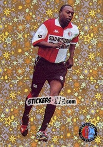 Sticker Ulrich van Gobbel in action - Feyenoord 2000-2001 - Panini