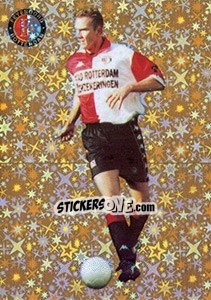 Sticker Ferry de Haan in action - Feyenoord 2000-2001 - Panini