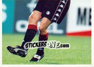 Sticker Ferry de Haan in game - Feyenoord 2000-2001 n. 25 - Panini