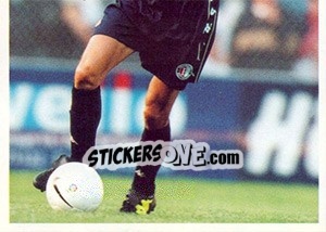 Sticker Kees van Wonderen in game - Feyenoord 2000-2001 - Panini