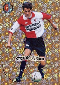 Sticker Kees van Wonderen in action - Feyenoord 2000-2001 - Panini