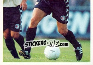 Sticker Tomasz Rzasa in game - Feyenoord 2000-2001 n. 35 - Panini