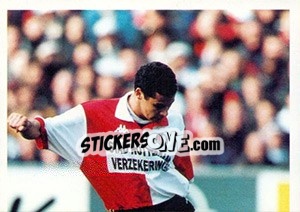Sticker Tininho in game - Feyenoord 2000-2001 n. 37 - Panini