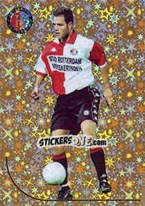 Cromo Patrick Paauwe in action - Feyenoord 2000-2001 - Panini