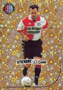 Sticker Jean-Paul van Gastel in action - Feyenoord 2000-2001 - Panini