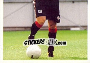 Cromo Jean-Paul van Gastel in game - Feyenoord 2000-2001 - Panini