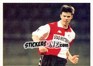Sticker Jan de Visser in game - Feyenoord 2000-2001 - Panini