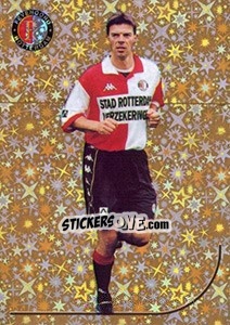 Sticker Jan de Visser in action - Feyenoord 2000-2001 - Panini