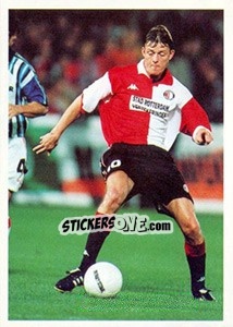 Cromo Jon Dahl Tomasson in game - Feyenoord 2000-2001 - Panini