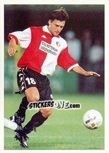 Cromo Igor Korneev in game - Feyenoord 2000-2001 - Panini