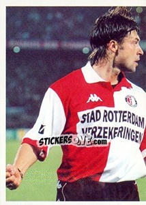 Sticker Igor Korneev in celebration - Feyenoord 2000-2001 n. 73 - Panini