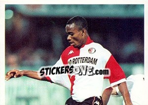 Sticker Bonaventure Kalou in game - Feyenoord 2000-2001 n. 78 - Panini
