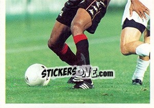 Cromo Bonaventure Kalou in game - Feyenoord 2000-2001 n. 79 - Panini