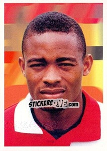 Sticker Bonaventure Kalou (Portrait) - Feyenoord 2000-2001 n. 80 - Panini