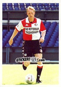 Cromo Peter van Vossen in game - Feyenoord 2000-2001 - Panini
