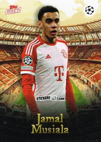Cromo Jamal Musiala - Fugenz Uefa Club Competitions 2023-2024 n. 13 - Topps
