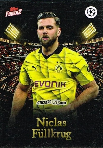 Cromo Niclas Füllkrug - Fugenz Uefa Club Competitions 2023-2024 n. 18 - Topps