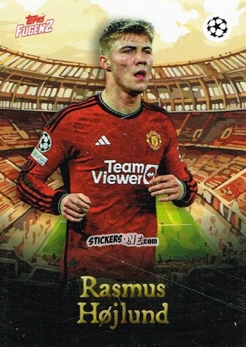 Cromo Rasmus Højlund - Fugenz Uefa Club Competitions 2023-2024 n. 29 - Topps