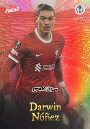 Cromo Darwin Núñez - Fugenz Uefa Club Competitions 2023-2024 n. 31 - Topps